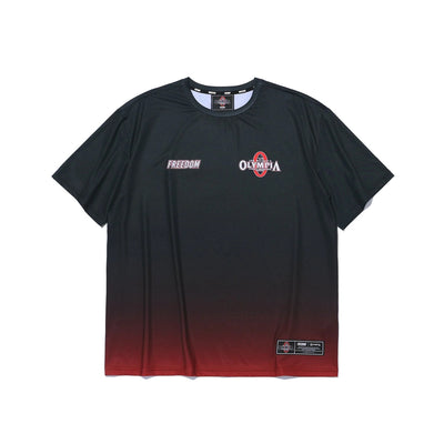 OLYMPIA Gradient Air Short Sleeve T-Shirt (Black)