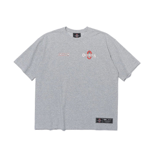 Olympia Small Logo T-Shirt (Gray)