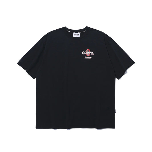 Olympia Essential Semi-Overfit T-Shirt (Black)