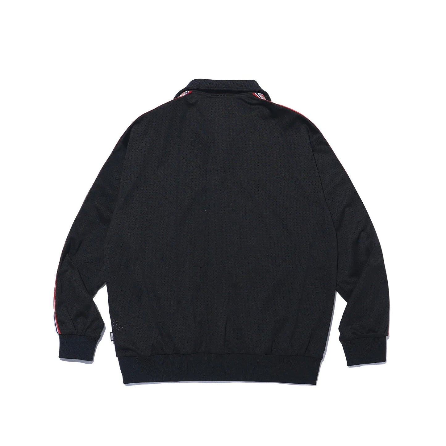 Olympia Lettering All Mesh Coach Jacket (Black)