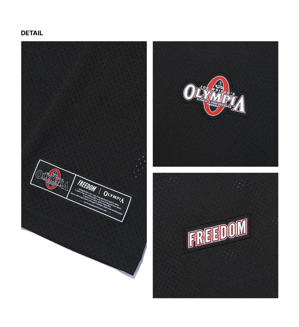 Olympia Line All Mesh Long Sleeve (Black)