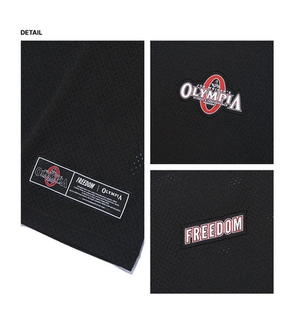 Olympia Line All Mesh Long Sleeve (Black)